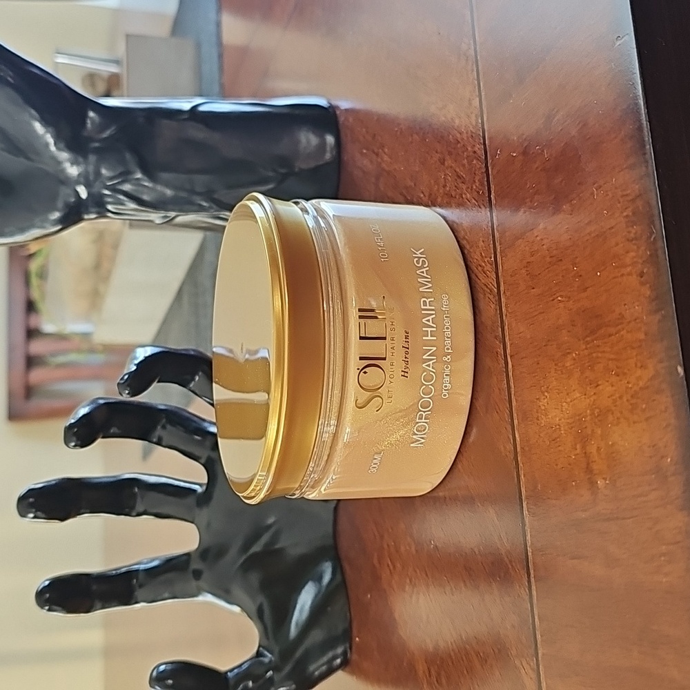 NEW Soleil Moroccan Hair Mask Jojoba Oil Condition Moisturize Hydrate